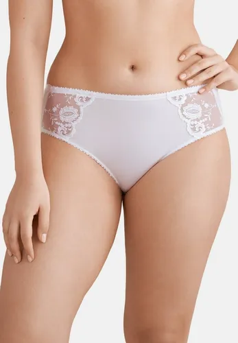 Conturelle Taillenslip 81305 Provence weiß 46 - Funktionsunterwäsche mit mittlerer Taillenhöhe und hohem Beinausschnitt, bietet optimalen Komfort und sitzt perfekt.