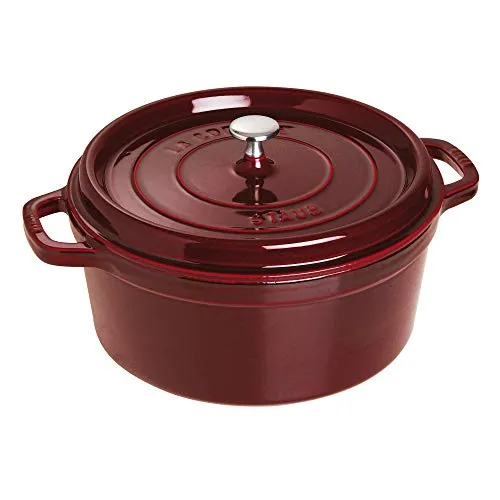 Staub Cocotte Bräter 28 cm grenadinerot