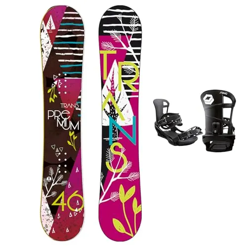 Trans Set Damen Snowboard Premium Berry 152cm + Sonic Bindung M Sale