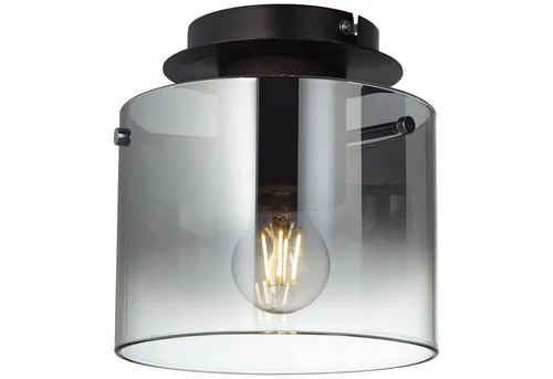 Brilliant Deckenleuchte Beth, 20cm Kaffee/Rauchglas von Brilliant