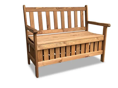 GartenDepot24 Gartenbank aus hochwertigem Holz - Stilvolle Gartenbank für entspannte Stunden im Freien. Robuste Bauweise und ansprechendes Design sorgen für Komfort und Langlebigkeit.