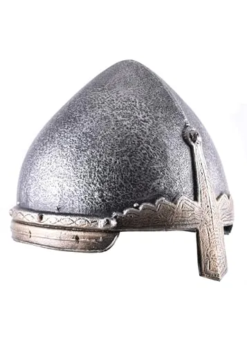 Battle-Merchant Kinder Normannenhelm aus Kunststoff Fasching LARP Kinderhelm Kids Ritterhelm