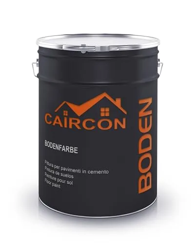 CAIRCON Bodenfarbe Betonfarbe Fußbodenfarbe Bodenbeschichtung Steinfarbe Anthrazitgrau - 2,5L