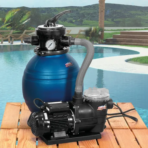 Mauk Sandfilteranlage 60m³ Komplettset für Poolfilter