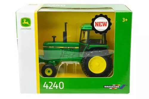 BRITAINS John Deere 4240 1/32 - Landwirtschaftsfahrzeuge, detailgetreues Metall- und Kunststoffmodell im Maßstab 1/32, ideal für Sammler und Kinder ab 3 Jahren.