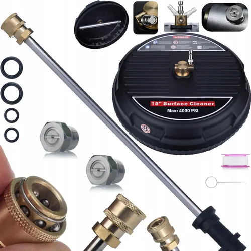 T-Racer Patio Brush mit 58 cm Lanze für Hochdruckreiniger