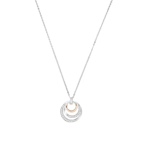 Amor Kette mit Anhänger 925 Sterling Silber - Elegante Damenkette aus hochwertigem 925 Sterling Silber, mit funkelndem Zirkonia Anhänger, ideal für besondere Anlässe und kommt in einer stilvollen Schmuck Geschenk Box.
