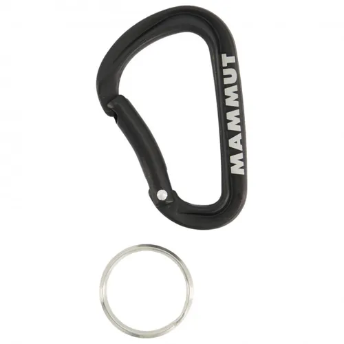 Mammut - Mammut Mini Carabiner Classic - Materialkarabiner Gr Small grau