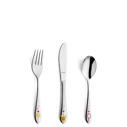 Amefa 3-tlg. Kinderbesteck Set PRINCESS NEU & OVP
