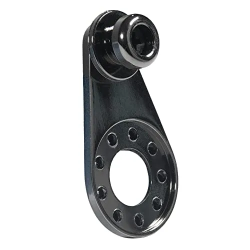 MusicNomad MN273 Acousti-Lok Gurtbefetigungsadapter für Ausgangsbuchsen und Gurtbefestigungen mit 3 Schrauben