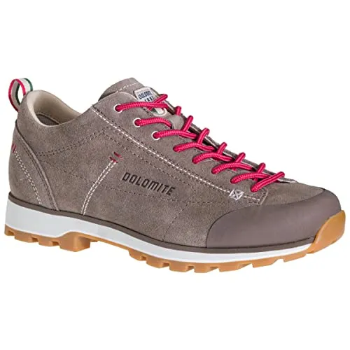 Dolomite Shoe W's 54 Low nugget brown (1231) 5 - Wanderschuhe für Damen mit speziellem Fokus auf Komfort und Passform. Der Dolomite Shoe W's 54 Low kombiniert hochwertiges Leder mit einer dämpfenden Vibram Laufsohle für optimale Stabilität und Flexibilität.