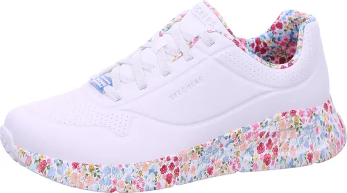 Skechers UNO LITE Sneaker - Stylischer Sneaker für Damen mit atmungsaktivem Material und rutschfester Sohle. Ideal für Freizeit und Stadtbummel, bietet er perfekten Sitz und hohen Tragekomfort.