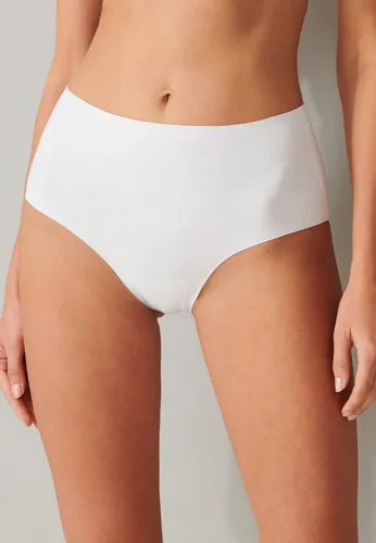 Schiesser Damen Maxislip Invisible Soft Taillen-Shapewear, Weiß, 42 EU - Funktionsunterwäsche mit hohem Bund, unsichtbar unter enger Kleidung, bietet hohen Tragekomfort durch extra-softe Microfaser und Lasercut-Abschlüsse.