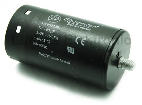 Ducati Motor Anlaufkondensator 250V AC 80uF 4.12.80.3.409