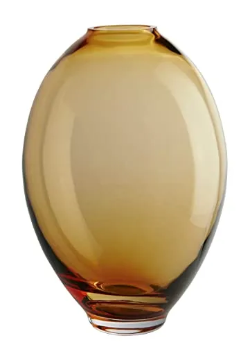 ASA SELECTION Dekovase Mara Vase amber 17 cm - Elegante Dekovase aus zeitlosem Glasdesign, ideal für moderne Wohnaccessoires und perfekt kombinierbar mit anderen Farben.