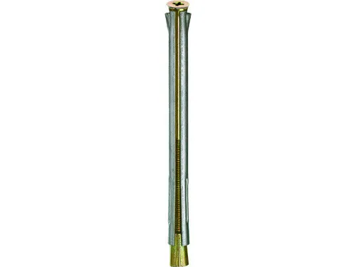 Tox Metall-Rahmendübel Window 10x132 mm - Dübel für Fensterrahmenmontage, einfach zu installieren und korrosionsgeschützt durch Alu-Zink-Beschichtung, ideal für stabile Befestigungen.