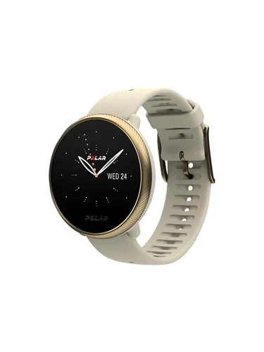POLAR Ignite 2 Champagne Gold - Sportuhr mit Silikonband, GPS, Herzfrequenzmessung und bis zu 5 Tage Akkulaufzeit