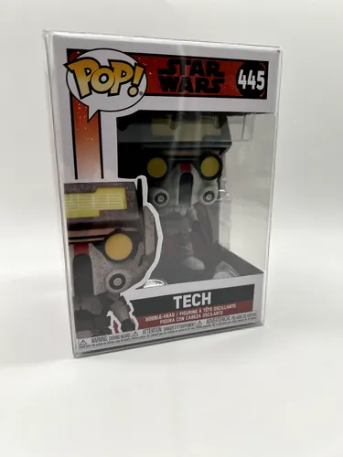 Star Wars - Tech 445 - Funko Pop! Vinyl Figur - Actionfigur von Funko, ca. 9 cm groß, detailreich und ideal für Sammler, in praktischer Fensterbox geliefert.