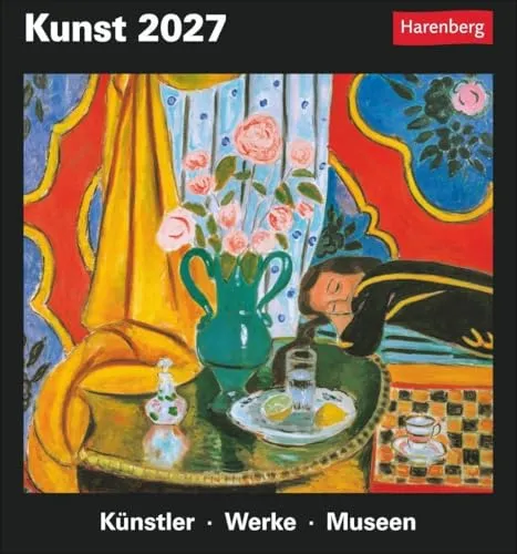 Kunst Tagesabreißkalender 2027 von Regina Erbentraut von Harenberg