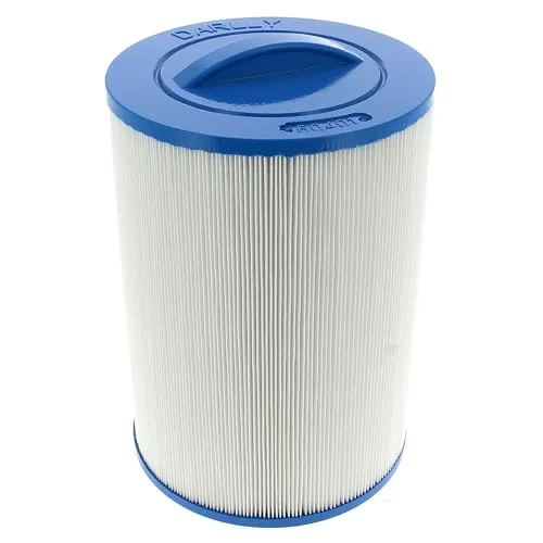 Darlly Spa Filter (60401/6ch-940/pww50/fc-0359) - Poolfilterkartuschen mit einem Durchmesser von 148 mm und einer Länge von 205 mm, ideal für sauberes Wasser und einfache Handhabung dank des praktischen Griffs.
