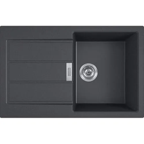 Franke S2D 611-78 Onyx Einbauspüle in schwarz von Franke