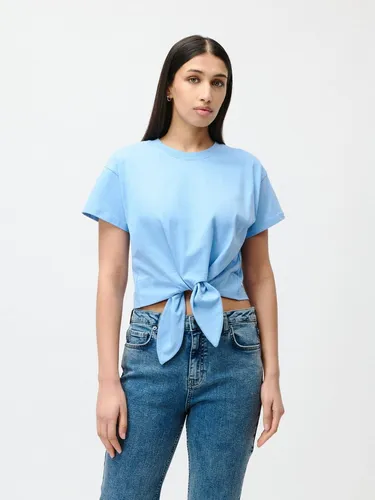 LeGer Tessy T-Shirt mit Knotendetail für Damen