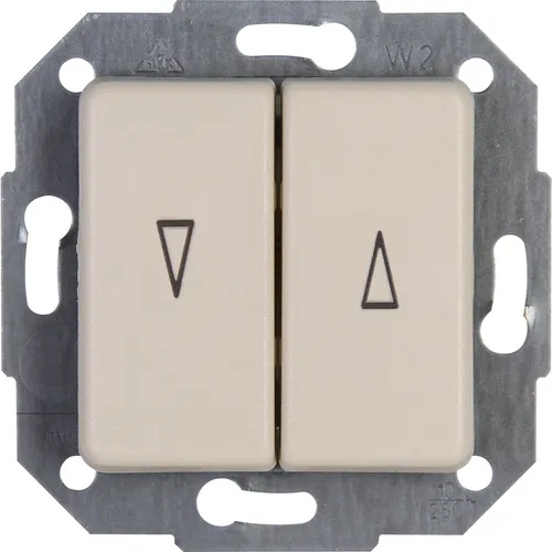 Kopp EUROPA – Jalousieschalter, Farbe: Cremeweiß