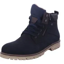 Winterstiefelette RIEKER Herren Gr. 44 - Bunt - Wanderschuhe mit Rieker-Tex Technologie, wasserabweisend und atmungsaktiv, ideal für kalte Tage und Outdoor-Aktivitäten.