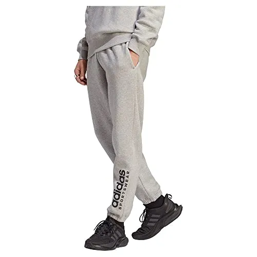 Adidas Herren Pants M All Szn G Pt – Medium Grey Heather, XL - Modische Hosen aus 80% Baumwolle und 20% recyceltem Polyester, ideal für nachhaltige Fitnessmode mit regulärem Schnitt und elastischem Bund.