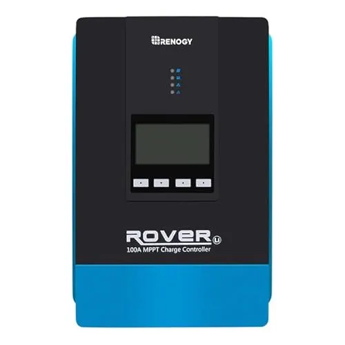 Renogy 100A MPPT Laderegler, 12/24/36/48 V Solarladeregler Solarmodul Solarpanel Solar-Laderegler mit LCD-Bildschirm, für AGM, Gel und Lithium Batterien