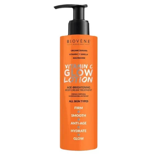 Vitamin C Glow Lotion rozświetlający krem do ciała 200ml Biovene 8436575095066
