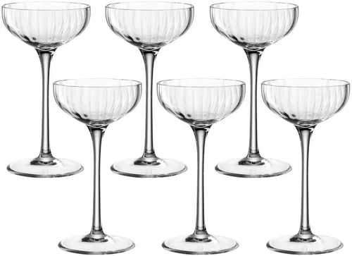 LEONARDO Likörglas POESIA, 6-teiliges Kristallglas-Set - Elegantes 6er-Set Likörgläser aus hochwertigem Kristallglas, spülmaschinenfest und ideal für besondere Anlässe oder gemütliche Abende.