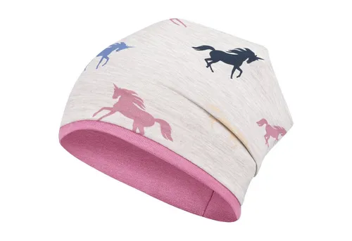 Smarilla Jerseymütze Beanie Übergangsmütze Stoffmütze Mädchenmütze