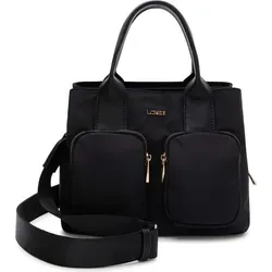 L. CREDI Penelope Hand Bag - Elegante Handtasche mit abnehmbarem Schulterriemen, ideal für stilvolle Aufbewahrung. Geräumiges Hauptfach und praktische Fächer sorgen für Ordnung und schnellen Zugriff.
