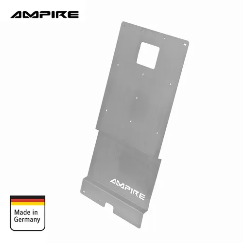 AMPIRE Aluminium Montageplatte für Deckenmonitore im VW T5/T6 Transporter - Hochwertige Montageplatte aus Aluminium für eine sichere Installation von Deckenmonitoren. Ideal für den professionellen Einsatz in Transportfahrzeugen.