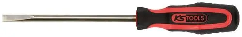 KS Tools TITANplus Schlitz-Schraubendreher 4,8 mm - 193 mm - Präzisions-Schraubendreher für exakte Arbeiten, ideal für professionelle Handwerker und Heimwerker.