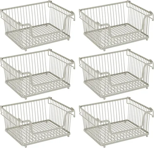 Körbe Silber von MDESIGN