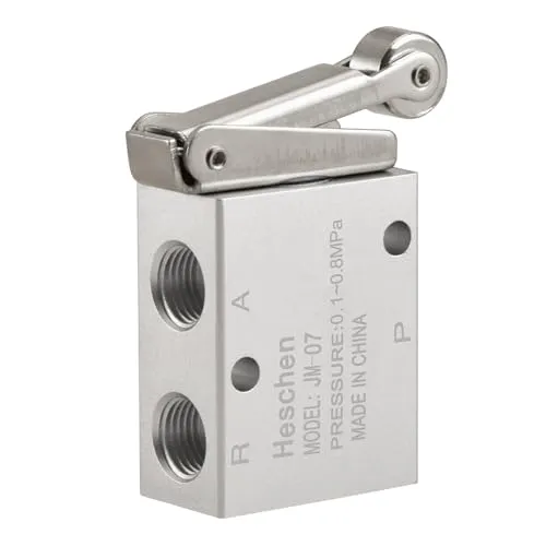 Produktbild Heschen Mechanisches Ventil des pneumatischen Rollenhebels JM-07 3-Wege-2-Position PT1/4 normalerweise geschlossen