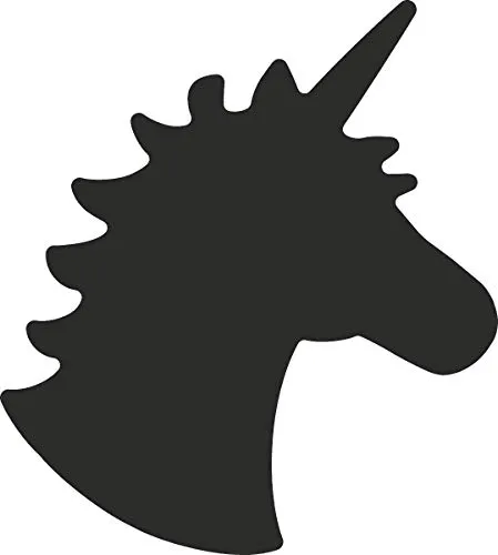 Heyda 203687466 Motivstanzer - Einhorn, klein mit Motivgröße 1,7 cm, ideal für Scrapbooking und kreative Projekte