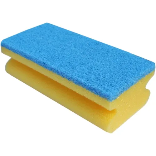 Vliesschwamm Sito Topfreiniger gelb-blau 15x7x4,5 cm, Reinigungsschwamm, vielseitig einsetzbar 5020014