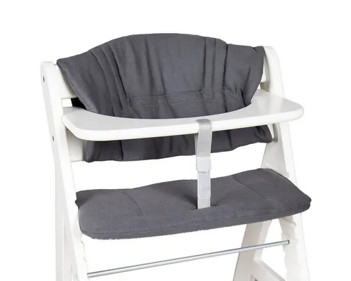 Hoppediz Hochstuhlauflage Set für Hauck Alpha - Hochstuhl-Zubehör für optimalen Komfort: Bequem gepolstert, pflegeleicht bei 40° C, passend für Hauck Alpha und einfach zu montieren.