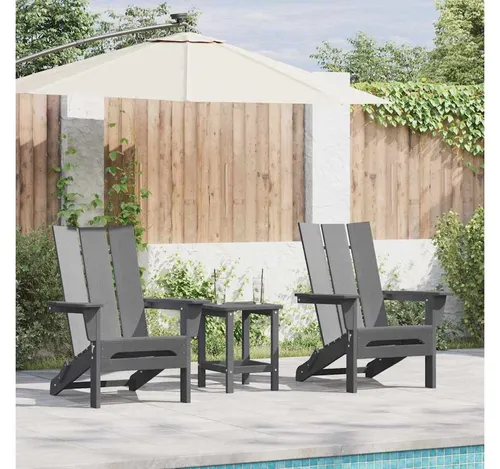 furnicato Gartenstuhl Modern Hellgrau 80,5 x 74,5 x 92 cm - Stilvoller Gartenstuhl für entspannte Momente. Robust, wetterfest und pflegeleicht – ideal für Garten und Terrasse. Genießen Sie gesellige Runden oder ruhige Stunden in bequemer Sitzhaltung.