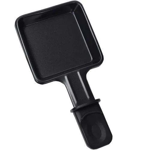 1x Universal Raclette Pfännchen viereckig emailliert