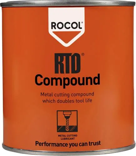 Rocol RTD COMPOUND Metallzerspanungsschmierstoff 500g - Sonstige Schmierstoffe zur Metallzerspanung, geeignet für alle Metalle und reduziert Reibung für herausragende Zerspanungsleistung.