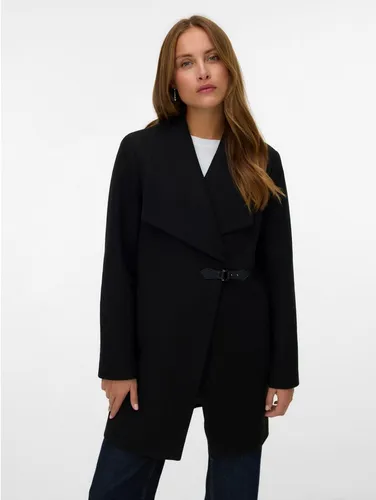 Vero Moda Kurzmantel VMPOP NATTIE COAT GA BOO in schwarz von VERO MODA