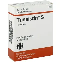 Tussistin S Tabletten von DHU
