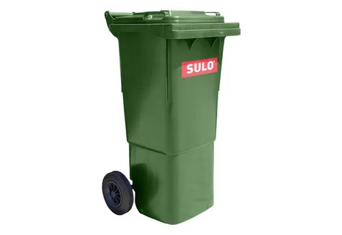 SULO Mülltrennsystem Müllgrossbehälter 60L grün - Fahrbar - Haushaltszubehör mit 60 l Fassungsvermögen, ideal für effiziente Mülltrennung und bequemes Transportieren dank praktischer Rollen.