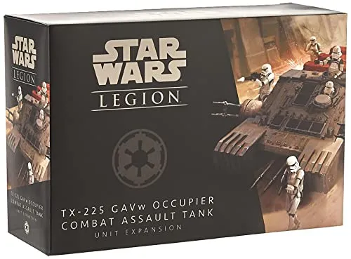 Produktbild Atomic Mass Games, Star Wars Legion: Galactic Empire Expansions: TX-225 GAVw Occupier Combat Assault Tank Unit, Unit Expansion, Miniatures Game, Ages 14+, 2 Players, 90 Minutes Playing Time