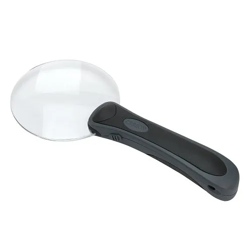 Carson RM-95 Lighted RimFree 2x Handlupe mit LED und ergonomischem Griff