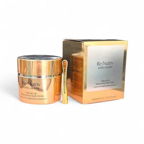 E.Lauder Re-Nutriv Ultimate Lift Regenerating Youth Creme - Nachtpflege mit Himalaya-Enzian-Extrakt, der die Jugendlichkeit der Haut bewahrt. Straffende, regenerierende Wirkung für ein strahlendes, kräftiges Hautbild.